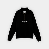 Sudadera Half zip BASIC NEGRO