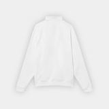 Sudadera Half zip BASIC Blanco