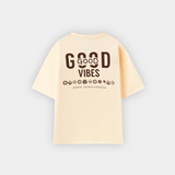Camiseta Good Vives Beige