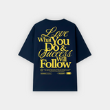 Camiseta follow AZUL