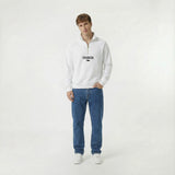 Sudadera Half zip BASIC Blanco