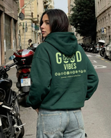 Hoodie Good vives Verde