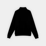 Sudadera Half zip BASIC NEGRO