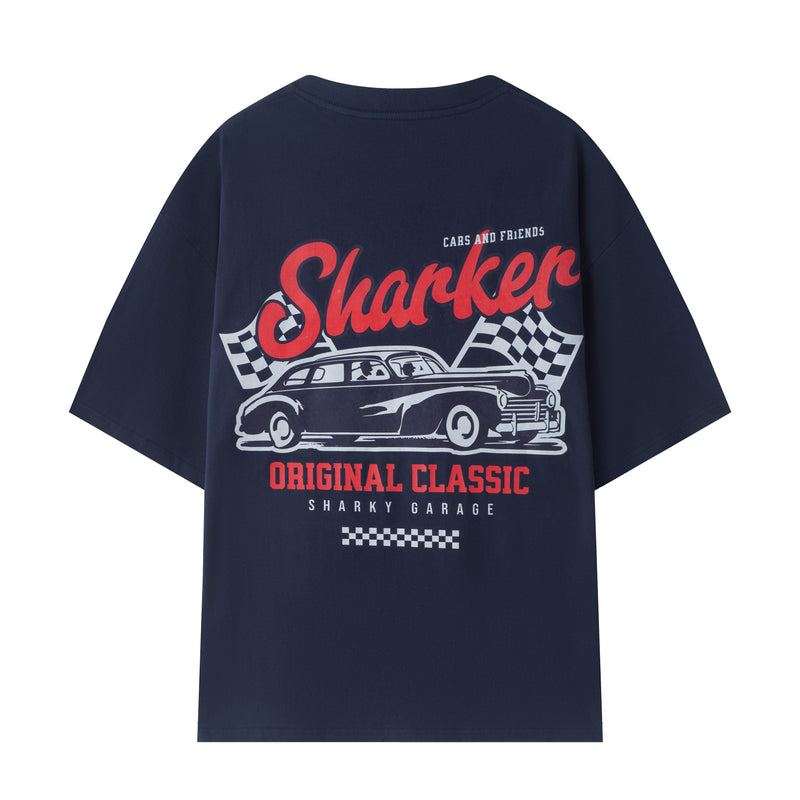 Camiseta Garaje azul