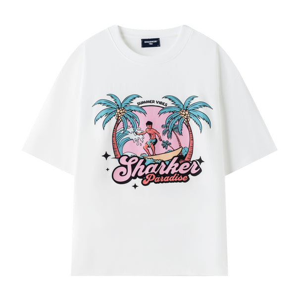 Camiseta Paradise Blanca