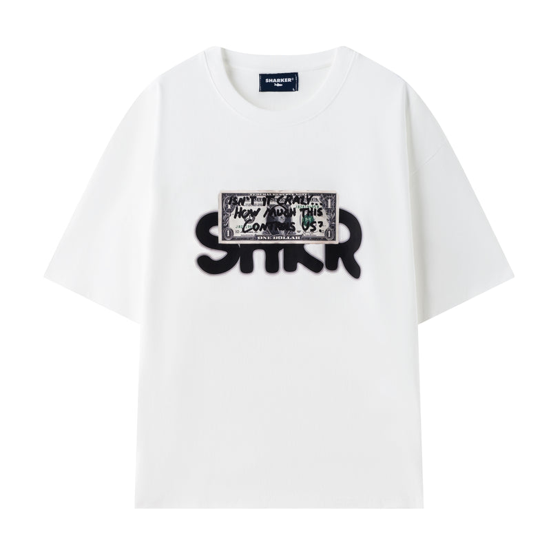 Camiseta Money blanca