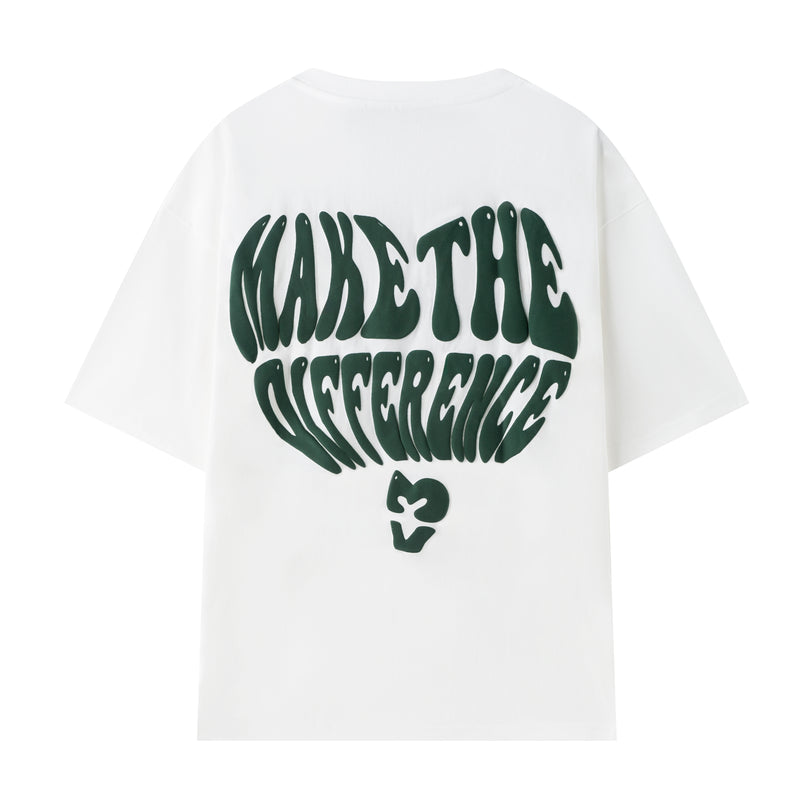 Camiseta Make the Difference Blanca