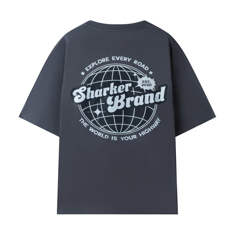 Camiseta Explore gris