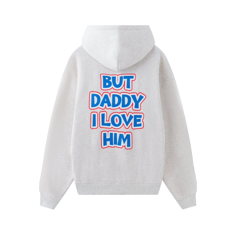 Hoodie Daddy Gris
