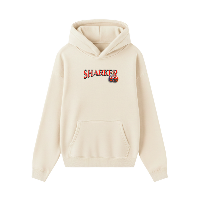 Hoodie Cherries Beige