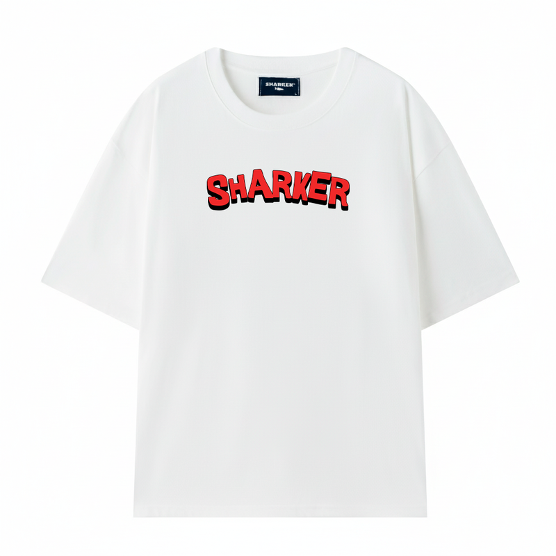 Camiseta Lips blanca