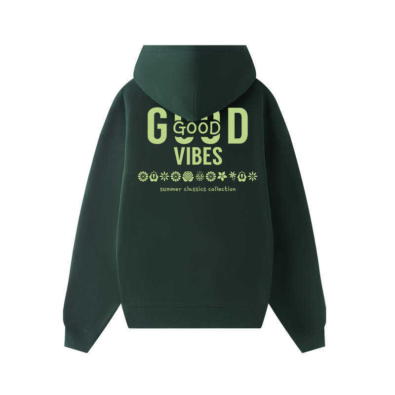 Hoodie Good vives Verde