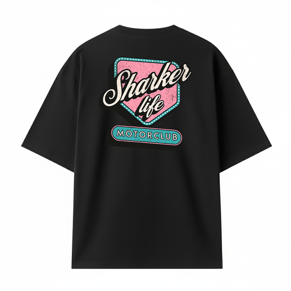 Camiseta MOTORCLUB NEGRA