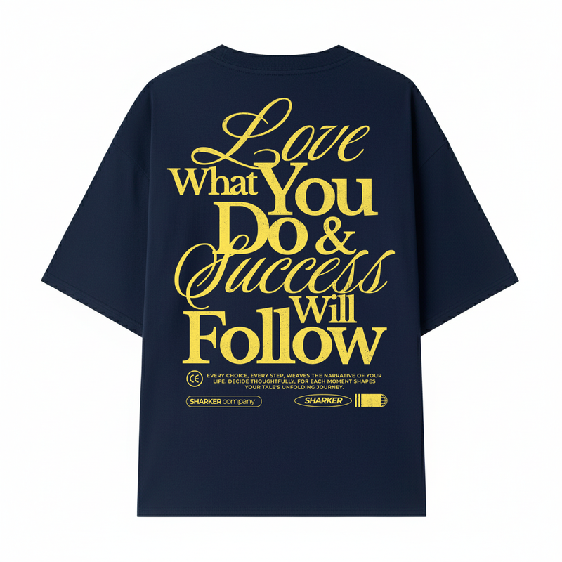 Camiseta follow AZUL