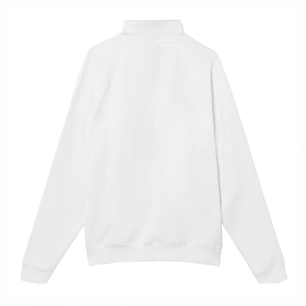 Sudadera Half zip BASIC Blanco